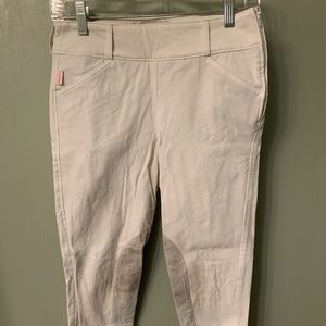 White Tailored Sportsman show pants